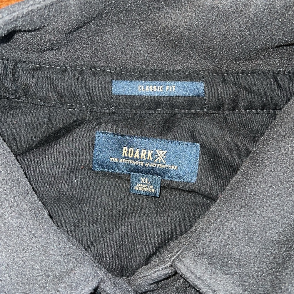 Roark Blue Button-Up Jacket - Picture 2 of 5
